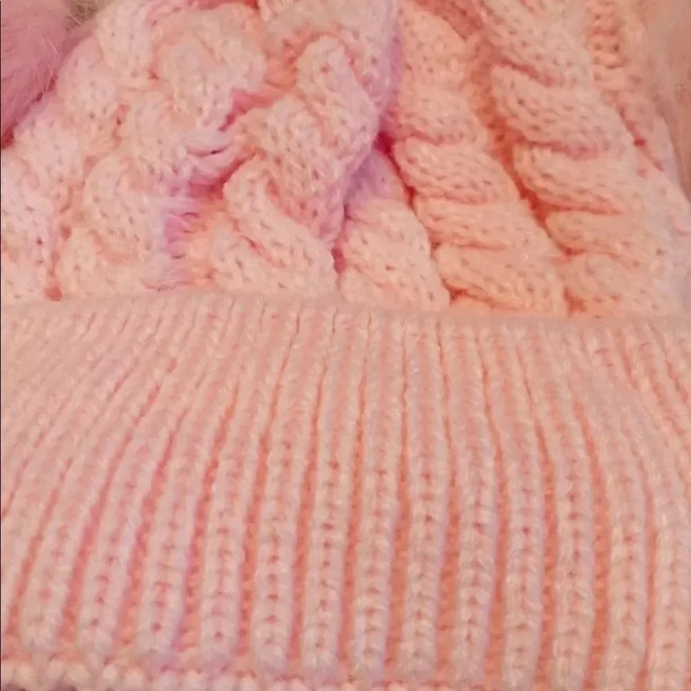 Brand New Winter Girls Hat Scarf Set